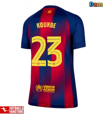 Barcelona Jules Kounde #23 Hemmatröja Dam 2025-26 Kortärmad